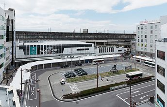 熊谷駅正面口駅前広場 改修