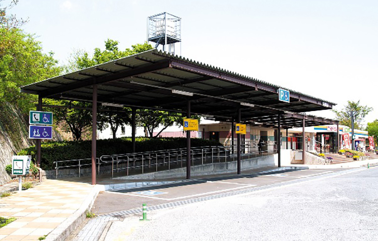 関越自動車道寄居PA 身障者上屋