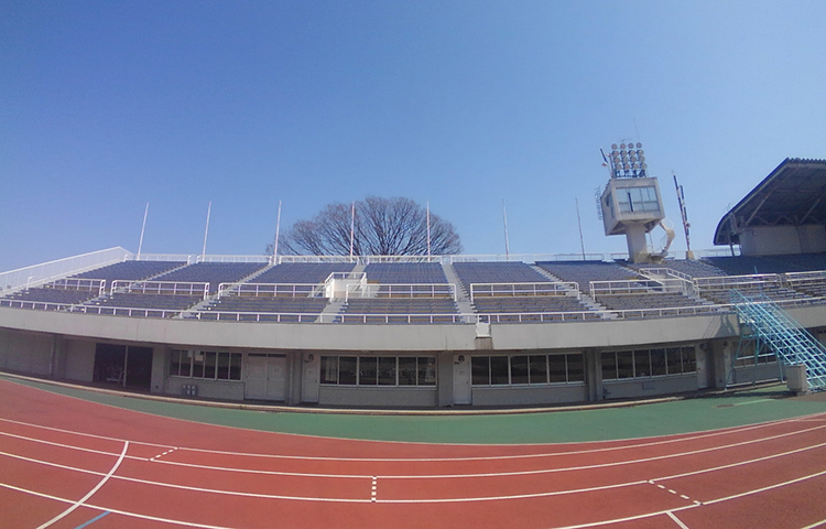 上尾運動公園陸上競技場 改修